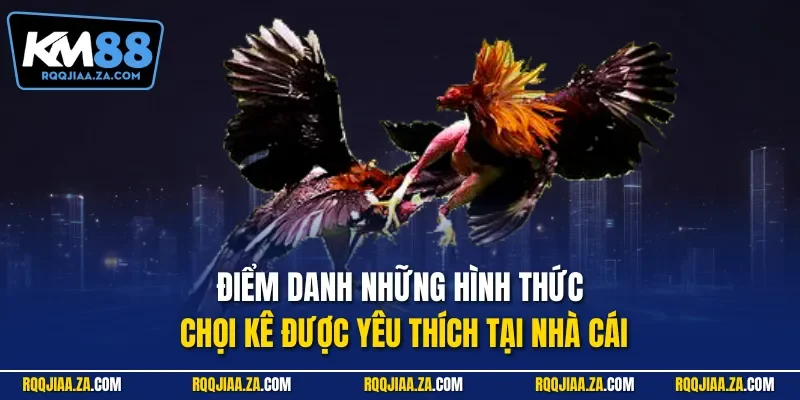 Điểm danh những hình thức chọi kê được yêu thích tại nhà cái