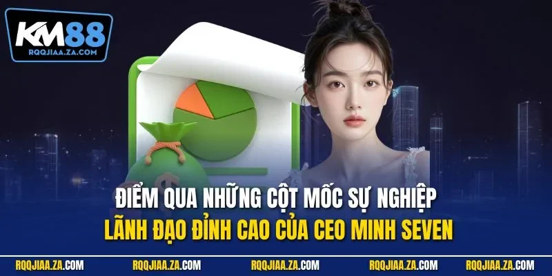 Điểm qua những cột mốc sự nghiệp lãnh đạo đỉnh cao của CEO Minh Seven